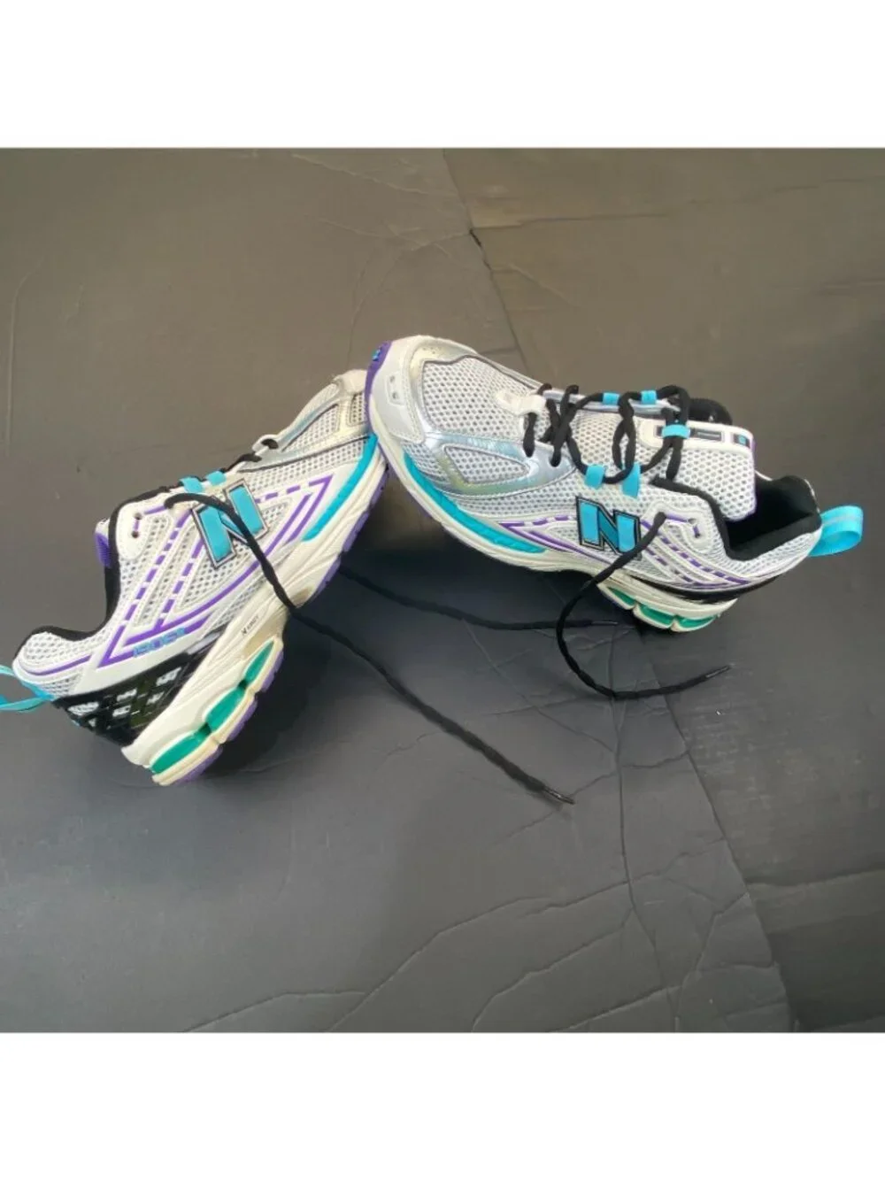 New Balance Men's 1906R Hornets M1906RCF Grey Virtual Blue Prism Purple Size 11
